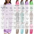 thumbnail image 3 of ITSAME Girls Fleece-Lined Outfit 2-Piece Full Zip Hoodie and Wide Leg Pants Fall Winter Warm Casual Set Size 5T, 3 of 9