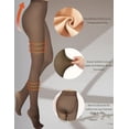 thumbnail image 4 of Mallas Termicas Mujer Gruesas Leging Afelpados Ropa Invierno, 4 of 8