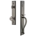 thumbnail image 2 of Grandeur 848903 Carre Solid Brass Rose Dummy "S" Grip Handleset - Nickel, 2 of 5