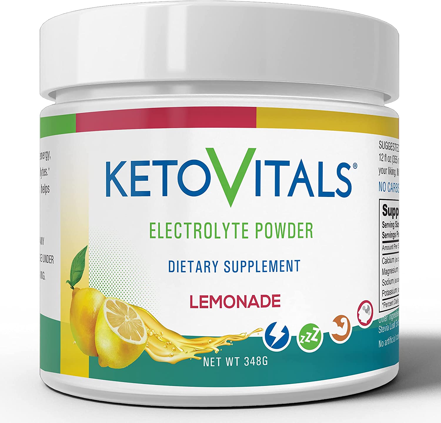 Keto Vitals Electrolyte Powder Lemonade
