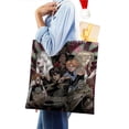 thumbnail image 4 of Castlevania Bolso de tela con estampado de lienzo para mujer, bolsa de compras reutilizable y estética, con cremallera interior, regalo para mujer,38*45cm., 4 of 6