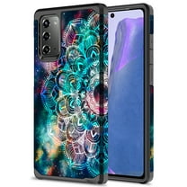 Rosebono Shockproof Slim Cell Phone Case for Apple iPhone 12 Pro Max, Mandala