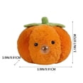 thumbnail image 3 of Plush Toy, Vegetable Pumpkin Squeeze Bubble Stress Relief, 1 Pack Soft Cute Fluffy Farm Stuffed Figure 3.5 inch, Sensory Fidget Gift for Kids Toddlers Boys Girls Halloween Party Decoration, 3 of 7