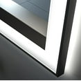thumbnail image 2 of Dyconn Faucet M21 Series Black Frame Wall Mounted LED Bathroom Vanity Mirror (96x36), 2 of 2