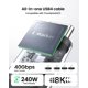 thumbnail image 2 of Cable Thunderbolt 4 Silkland USB 4 de longitud, 3 m, 40 Gbps, 240 W, PD 3.1, 2 of 8