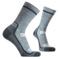 thumbnail image 4 of SOLAX Men's 72% Merino Wool Hiking Socks Outdoor Trail Trekking Cushioned Breathable Crew Socks 3 Pairs (LG Grey144), 4 of 6