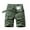 Army Green, variant on Work Shorts for Men's Plus Size Cargo Shorts Multi Pockets Relaxed Summer Beach Shorts Pants Mens Work Shorts Cargo Black L