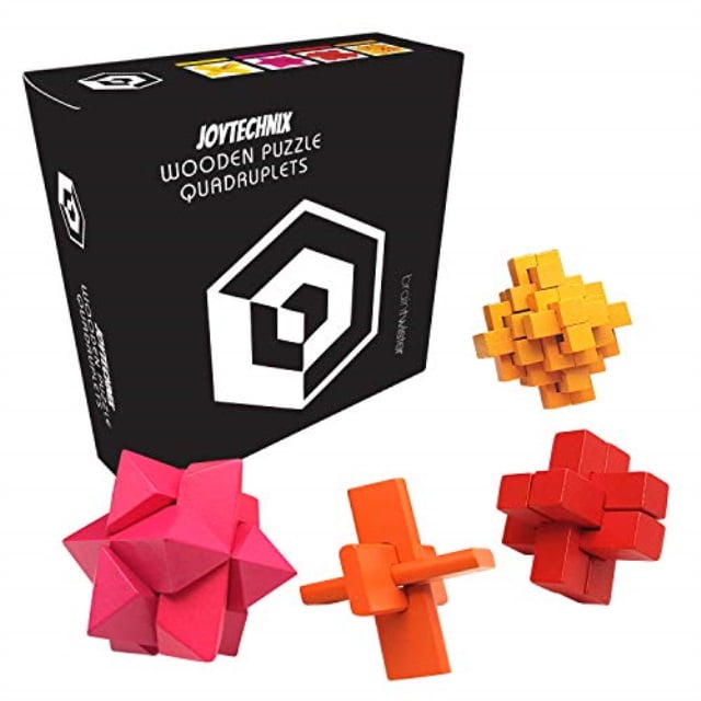 wooden puzzle quadruplets