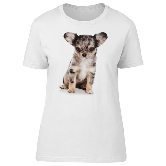 Cute Dog, Chihuahua Puppy Tee Women's -Image by Shutterstock