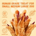 thumbnail image 4 of Pawmate Chicken & Double Sweet Potato Dog Treats, Healthy Nutritious Snacks Chewy for All Dogs, 12-15 ct Packet, 4 of 11