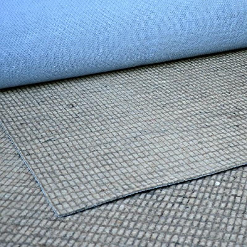 8' X 10' Natural Step(TM) 1/4" Thick Non Slip Rug Pad Safe for all