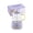 Purple, variant on Tuscom Glass Electric Stewing Cup 360W, Multi Functional Mini Health Pot for Simmering Tea and Soup, Portable Wellness Heating Kettle for Home Office