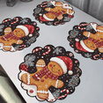 thumbnail image 1 of 4pzs Mantel Individual De Mesa Bordado Navideño Xtellar negro, 1 of 4