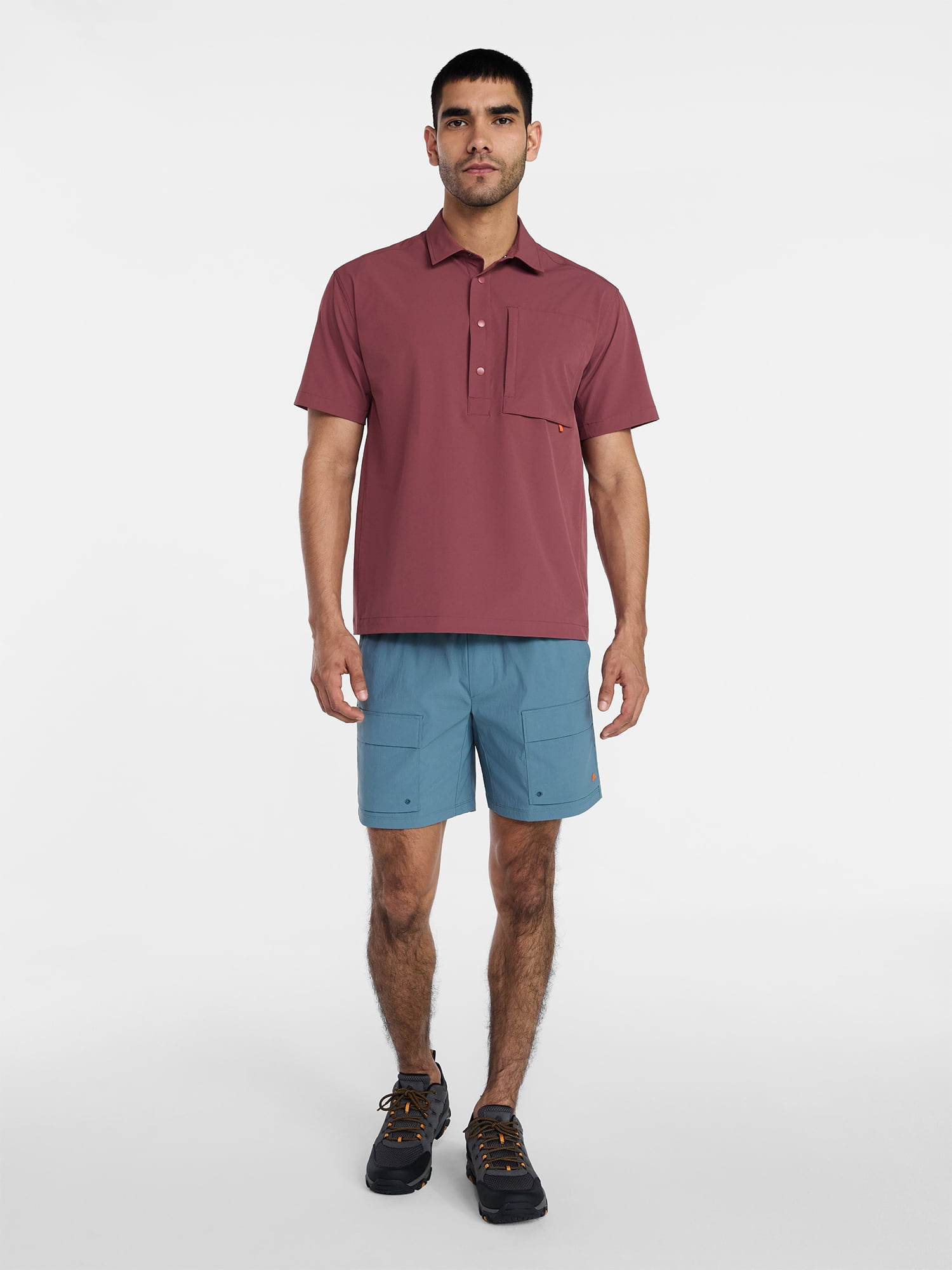 Ozark Trail Men's Cargo Lake to Land Shorts, Sizes S-3XL