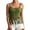 Green, variant on Women's Knit Sweater with Fringe Cutouts Summer Tank White S