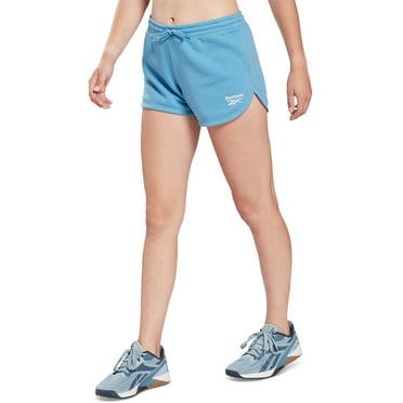 Reebok Womens Logo Short Flat Front
