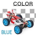 thumbnail image 3 of 65mm Metal Wheel Rim + High Grip Rubber Tires Tyres for 144001 A959 A959-B 124019 124018 RC Car Parts,Blue, 3 of 8
