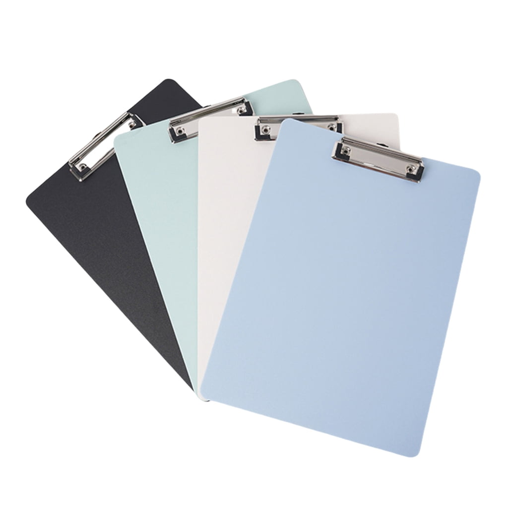 5Pcs Conference Clipboard with Retactable Hanging Hook 12x8.6Inch for Office