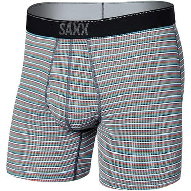 SAXX Men's Underwear - Quest Quick Dry Mesh Boxer Brief Fly with Built-in Pouch Support - Underwear for Men, Fall Size Small