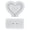 Light Ashy, variant on DIY Silicone Photo Frame Mold Set Heart Shaped Creative Resin Casting Kit For Wall Decoration Handmade Craft Gifts