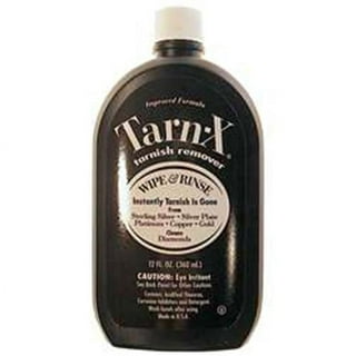  CLR TX12-2 Tarn-X Metal and Jewelry Tarnish Remover, 12 Ounce  Bottle (Pack of 2) : Health & Household