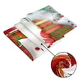 thumbnail image 5 of Christmas Shower Curtain Snowman Merry Christmas Shower Curtains for Bathroom Red Winter Farmhouse Bathroom Home Decor 72X72in, 5 of 7