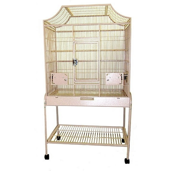 A and E Cage Co. Elegant Style Flight Bird Cage-Sandstone-Small