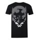 thumbnail image 1 of Batman - Camiseta Rayas para Hombre (Negro, Blanco), 1 of 2