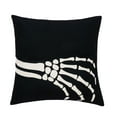 thumbnail image 1 of Wangscanis Pillow Cover, Halloween Cartoon Patterns Print Square Pillowcase, 1 of 5