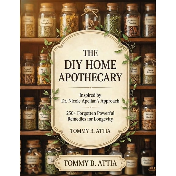 The DIY Home Apothecary: Inspired by Dr. Nicole Apelian's Approach - 250  forgotten powerful remedies for longevity, (Paperback)