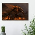 thumbnail image 3 of wall26 Canvas Wall Art Angel and Dragon Pictures Home Wall Decorations for Bedroom Living Room Paintings Canvas Prints Framed - 12x18 inches, 3 of 4
