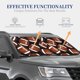 thumbnail image 4 of Fotbe Brown Football On Black Juego de 2 Piezas de Parasoles para Parabrisas | Bloqueador Solar para Auto | Accesorios Plegables para Protección Solar Interior-Medium, 4 of 6