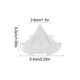thumbnail image 2 of 10 Pieces Upgraded Cone Flower Pot Hole Mesh Pad DIY Planter Bottom Grid Mat Mesh Hole Screens for Keeping Soil from Flowing- Breathable Gasket-Drainage Netting for Bonsai,(S), 2 of 5