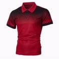 thumbnail image 4 of Men Polo Men Shirt Short Sleeve Polo Shirt Print Polo New Clothing Summer Streetwear Casual Fashion Men tops, 4 of 6