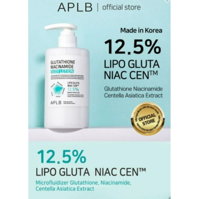 APLB - Loción corporal Glutathione Niacinamide Body Lotion
