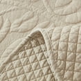 thumbnail image 4 of MarCielo  3 Piece Cotton Oversized Bedspread Quilt Set Tmonica Natural Beige - Oversized King, 4 of 6
