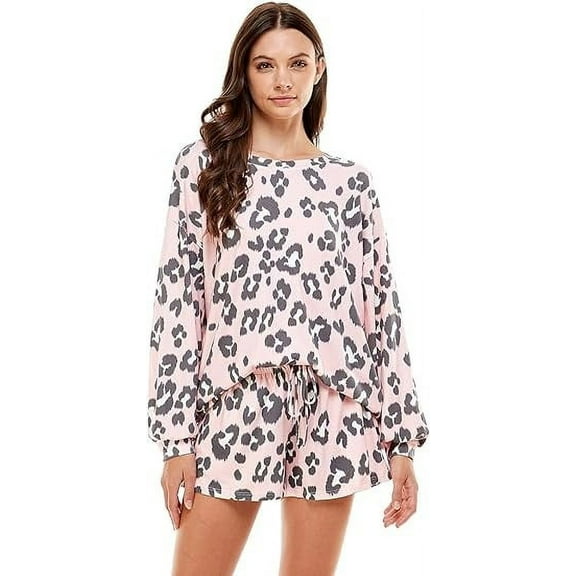 Mint Plus Pink - Women's Two Piece Sleepwear - Cozy, 6 Sizes, Round Neck, Machine Washable