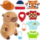 thumbnail image 1 of Peluche Kireidane Capybara con 9 prendas y accesorios de 26 cm, 1 of 6