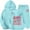 Blue, variant on WOYY Toddler Girls Sweatsuit Letter Hoodie Sweatpants Winter Outfits, Sizes 2-3T