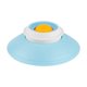 thumbnail image 1 of Juguete rompecabezas para perros, dispensador de golosinas, juguetes de enriquecimiento, bandeja de golosinas con succión Azul amarillo, 1 of 9