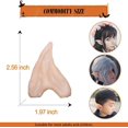 thumbnail image 3 of HOMEYA Orejas de Elfo Disfraces de Halloween Cosplay Puntas de Oreja Prótesis Puntiagudas Regalo de Cosplay de Navidad para Mujeres Niños Adolescentes Hombres (2 Pares), 3 of 3