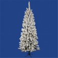 thumbnail image 1 of Vickerman A100376LED 7,5 Pi x 36 Po Arbre de Noël Floqué Pacifique 270L WmWht, 1 of 4