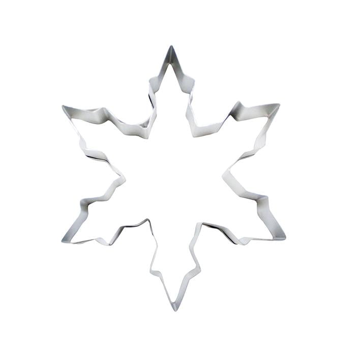 5 Inch Large Snowflake Metal Cookie Cutter - Walmart.com