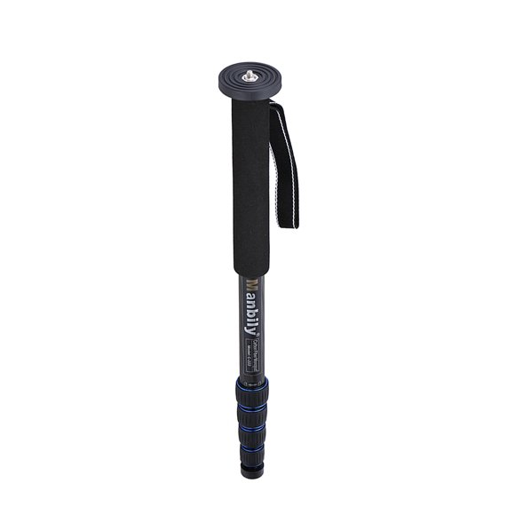 5-Section télescopique en fibre de carbone léger photographie DSLR caméra Monopod Unipod bâton de marche pour Nikon Canon Pentax Olympus Aînés