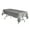Dark Silver, variant on Your Chair Covers - 60 x 102 Inch Rectangular Satin Tablecloth Blush