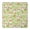 Green Mushroom Frog, variant on Pink Mushroom Cartoon Light Pattern Square Fitted Tablecloth with Elastic Edge,Square Table Cover,Washable Elastic Table Cover for Home Kitchen Party Decor 34"x34"