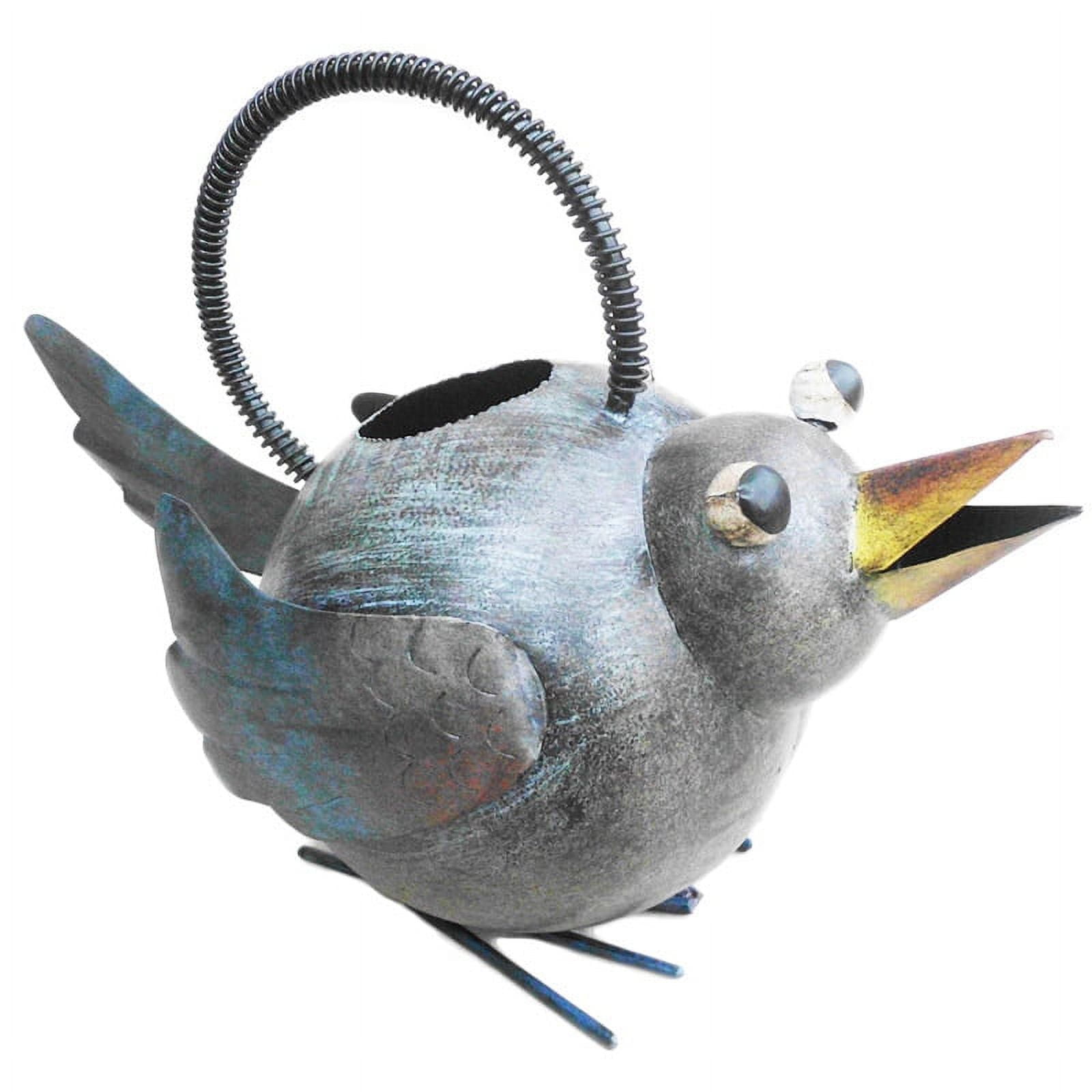 D-Art Collection Iron Bird Watering Can