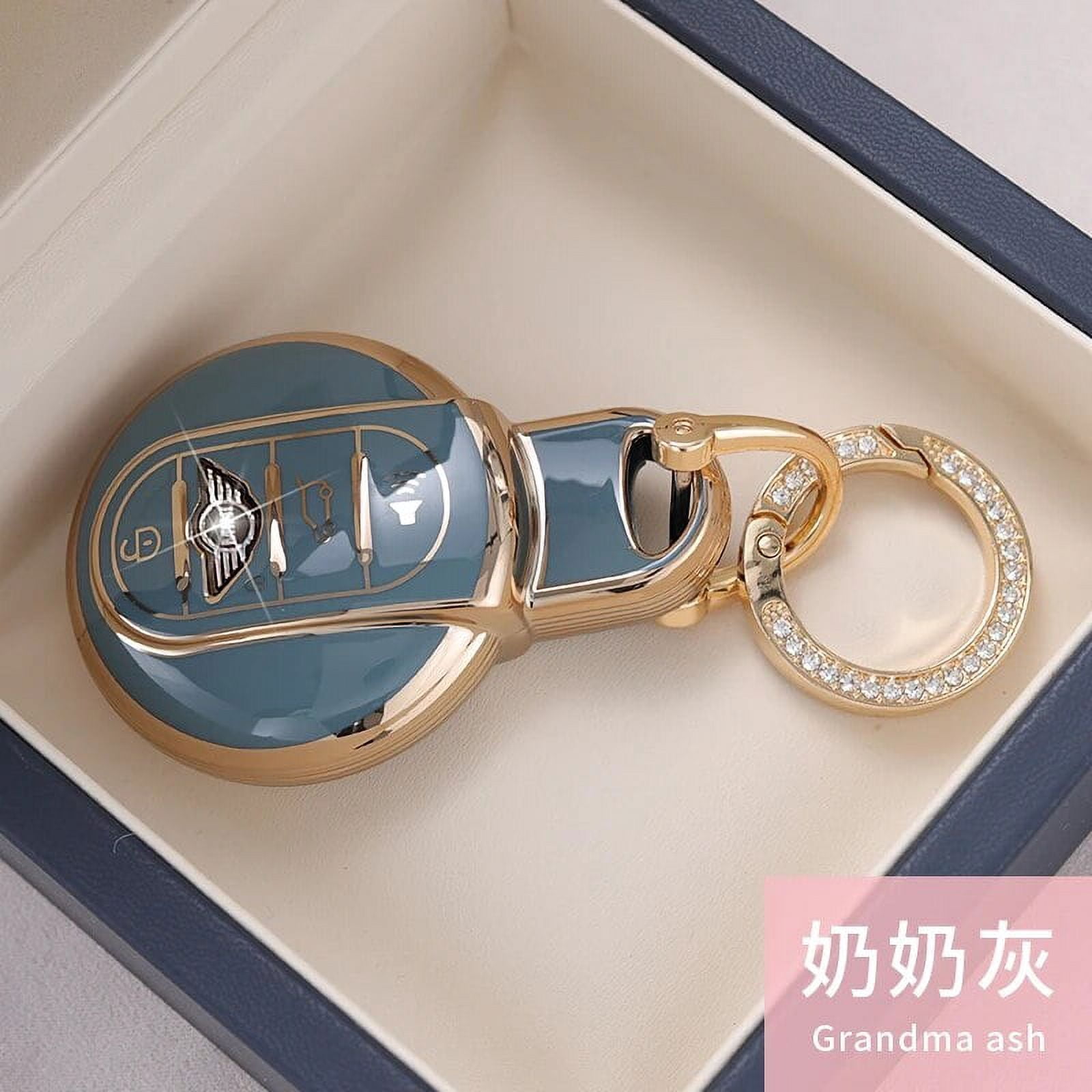 Keychain Cover TPU Car Key Case for BMW Mini COOPERS ONE JCW F56 F55 F54 F57 F60 R55 R56 R57 R58 R59 R60 S Roadster Key Rings