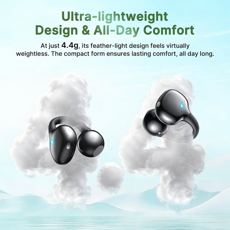 TRIGIZ Open-Ear Clip-On Bluetooth Earbuds photo 7
