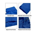 thumbnail image 6 of Little Donkey Andy Men's Waterproof Rain Jacket Outdoor Lightweight Rain Shell Coat for Hiking,Golf,Travel Military Dark Blue Size XXL, 6 of 6